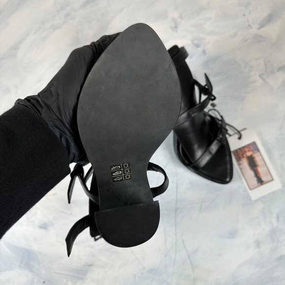 Agnellato Nero Buckle Sandals Ann Demeulemeester BNWT - Picture 8 of 10